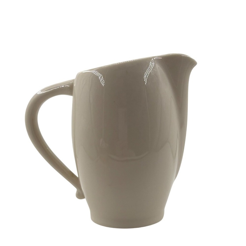 Vintage Royal Devon Creamer Pitcher Made in USA Beige Mid Century Modern